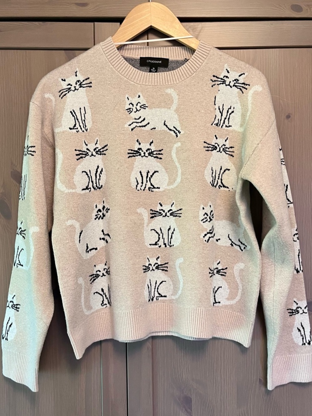 CALLIGRAPHIE | Cat Crewneck Sweater